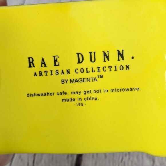 Rae Dunn TACOS Yellow Truck Taco Holder - Picture 5 of 6